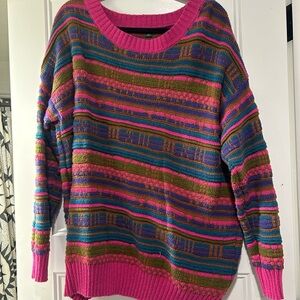 Wild Fable Multicolor Striped Sweater